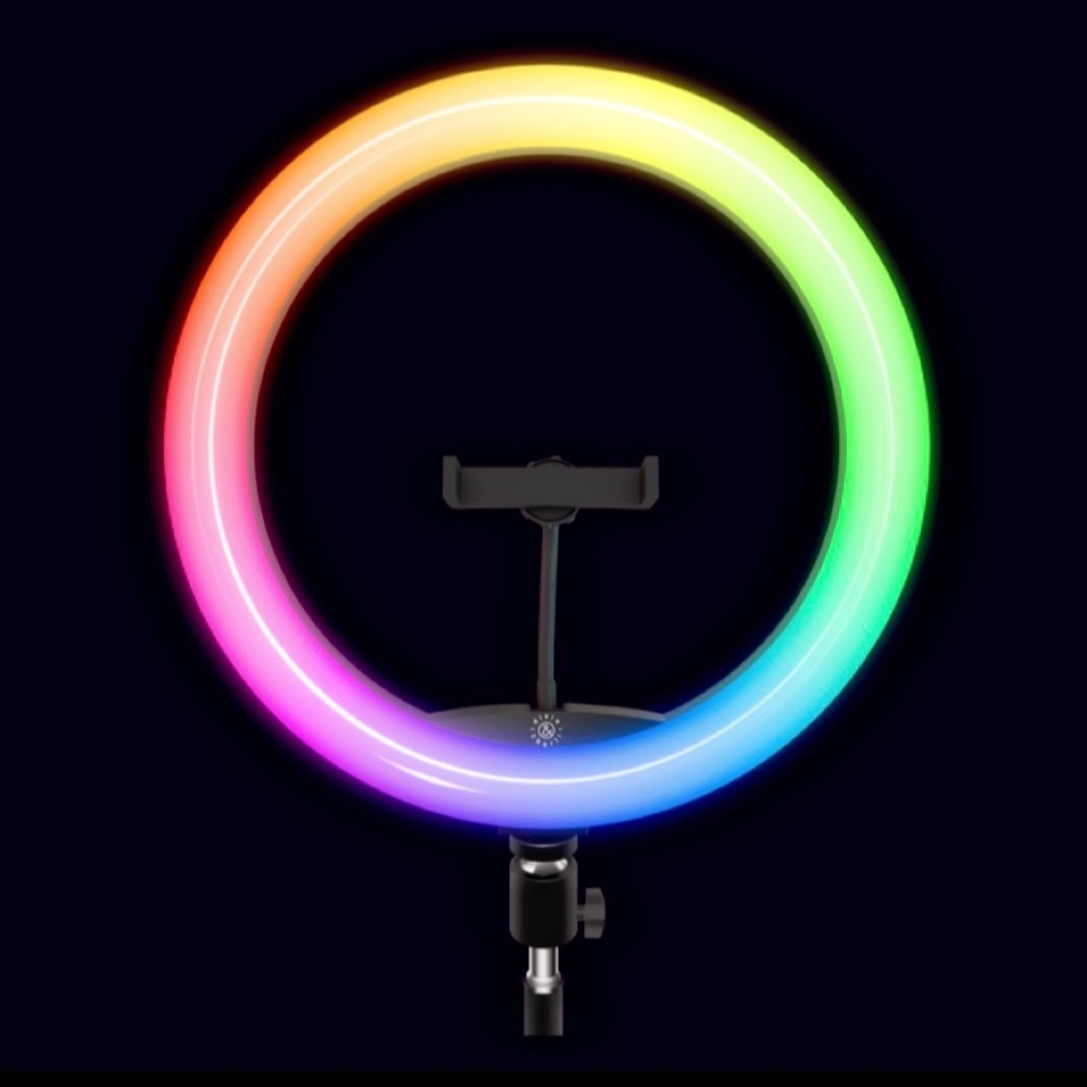 colorful ring light
